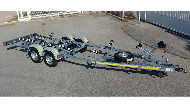 Remorque Double Essieux Frein e 2200 Kg P2202XF Remorque Bateau remorque-double-essieux-frein-e-2200-kg-p2202xf-remorque-bateau