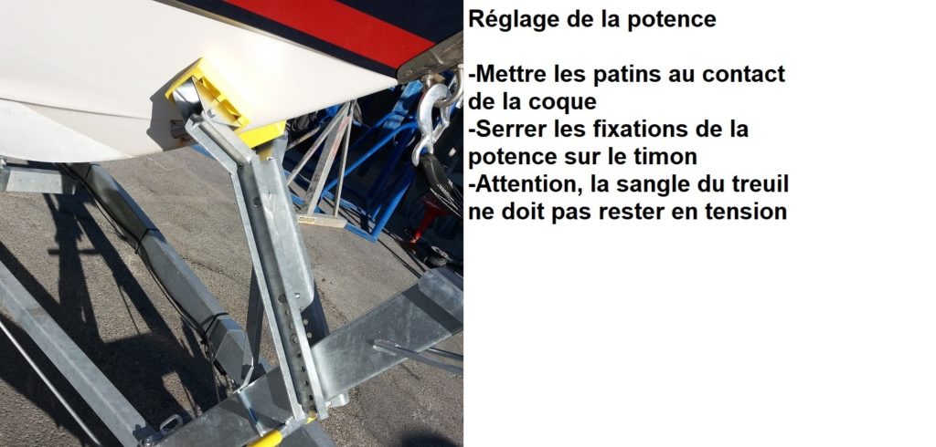 potence remorque bateau