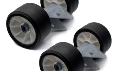 2 Rouleaux avec galets Diamètre 120mm